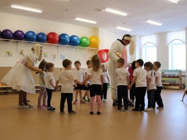 Спортивный праздник в новом детском саду