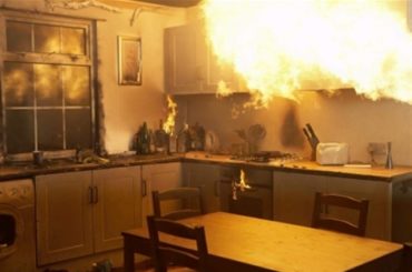 Не допускайте кухонных пожаров