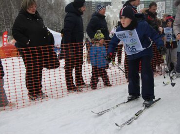 ️В Кудрово прошли юбилейные лыжные гонки