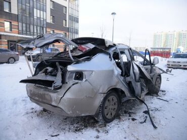 «Заневский вестник» узнал подробности взрыва машины в Янино-1