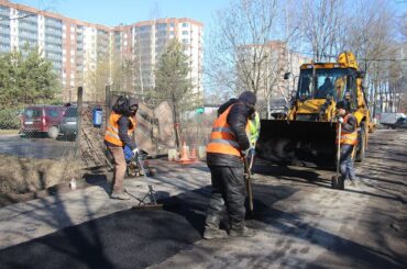 Заневское поселение приведет в порядок 3 500 квадратных метров асфальтового покрытия 