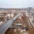 В Кудрово возводят путепровод над Мурманским шоссе 