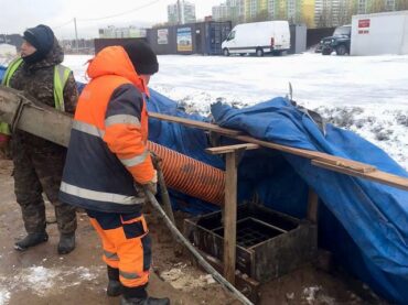 В Янино-1 продолжается ремонт Колтушского шоссе