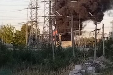Пожар в Новосергиевке: пострадавших нет