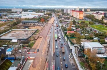 Расширение шоссе в Янино-1 приобретает финальные очертания 