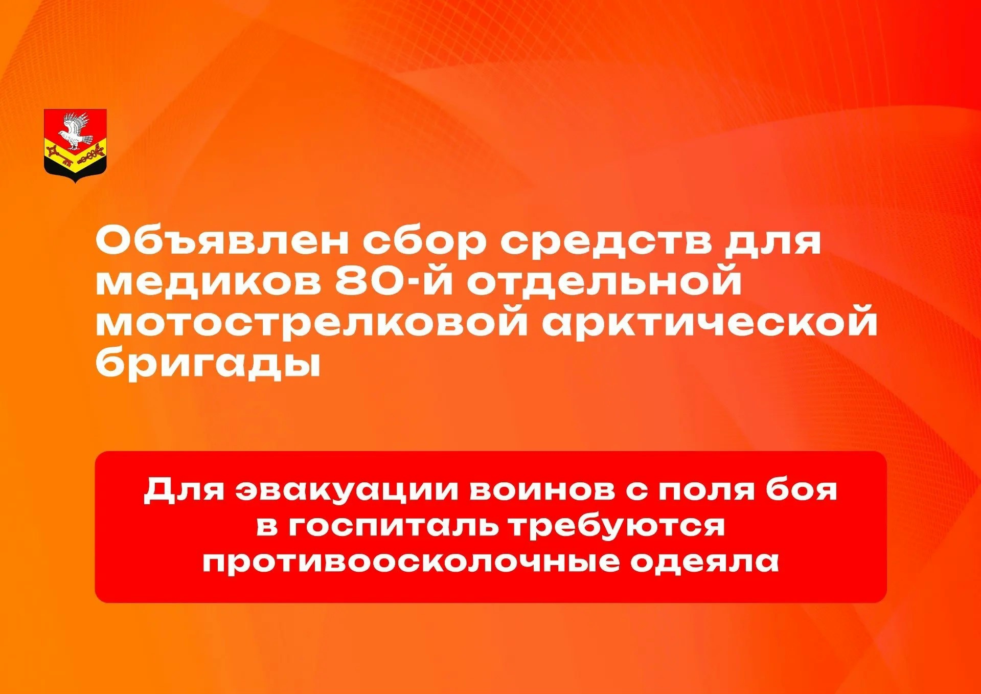 Депутат Заневского поселения Роман Мусенко инициировал сбор средств по обращению медиков 80-й отдельной мотострелковой арктической бригады