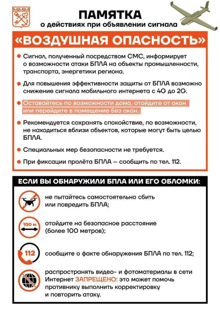 памятка бпла